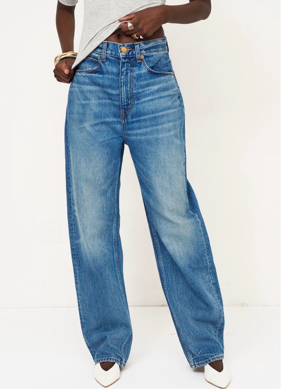 JAMIE HALLER Fan Jean in Borrego Indigo NWT - Picture 2 of 9
